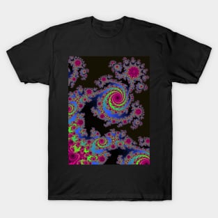 peacock style fractal pattern T-Shirt